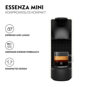 Espressor Krups Essenza Mini XN1101 Alb Design Compact 19 Bar - Img 2
