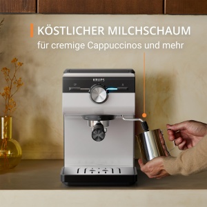 Espressor Krups XP381B10 15 bar GreyCreme Design elegant si functie de spumare - Img 6