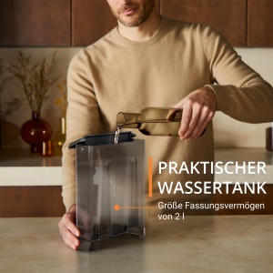 Espressor manual Krups Authentic XP384G10 15 bar Dark Silver functie spumare lapte - Img 7