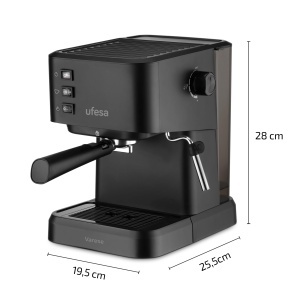 Espressor Ufesa Varese Compact 20 Bar 1050 W Rezervor 15 L - Img 2