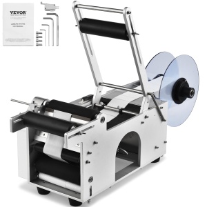 Etichetator electric VEVOR MT-50Alu-V1 pentru sticle rotunde 20-50 eticheteminut