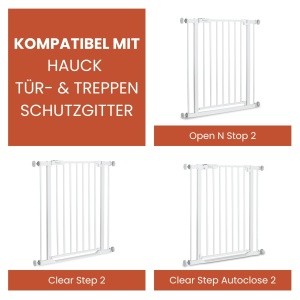 Extensie pentru Plasa de Protectie Hauck 21 cm, Alb - Img 3