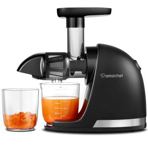 Extractor de suc AMZCHEF ZM1501, 4-in-1, negru, cu functie de revers
