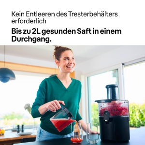 Extractor de suc Braun MultiJuice 5 SJ500, 800W, 1.5L, Negru - Img 5
