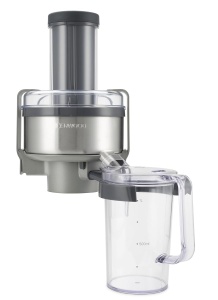 Extractor de suc Kenwood AT641, inox, capacitate 1L, pentru Cooking Chef KM 070