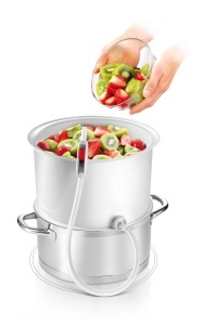 Extractor de suc Tescoma DELLA CASA pentru fructe si legume, capacitate 600 ml - Img 2