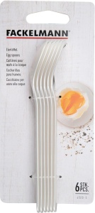 Fackelmann 41510 Set 6 Linguri Ou Reutilizabile 14 cm Material Plastic Culori Aleatorii - Img 2
