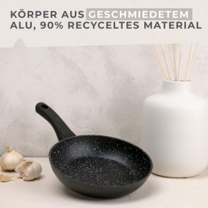 Fackelmann Bratpfanne Marble 20 cm Inductie Antiaderenta AnthracitAlb - Img 4