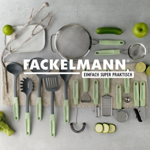 Fackelmann Ecolution Schopfloffel 315 cm MintSteingrau Material Sustenabil - Img 8