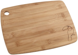 Fackelmann Schneidbrett Tropical Bambus 30x23 cm Robust si Usor de Curatat