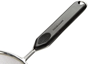 Fackelmann Sieb 20 cm Plasa Fina Maner Ergonomic NegruArgintiu - Img 5
