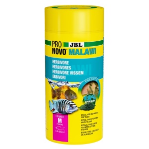 Faina de peste JBL PRONOVO MALAWI FLAKES, 1000 ml, pentru Buntbarsche 8-20 cm - Img 1
