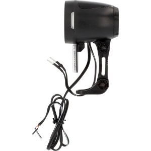 Far cu LED FISCHER Dynamo 80 Lux, cu cablu, negru, cu stand light - Img 4