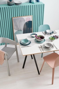 Farfurie adanca Thomas Trend Colour Ice Blue 28 cm, design modern, functionalitate versatila - Img 3