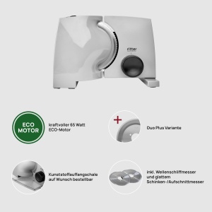 Feliator electric Ritter Nova 1 Duo Plus, motor ECO, metal, gri - Img 3