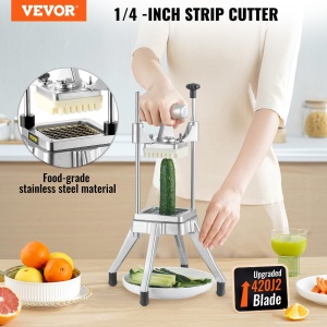 Feliator legume si fructe VEVOR lame din otel inoxidabil maner ergonomic baza antiderapanta - Img 2