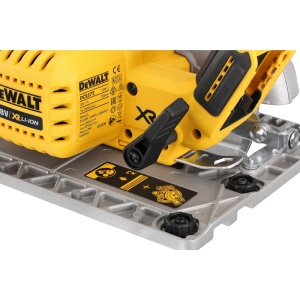 Ferastrau circular de mana cu acumulator Dewalt de 18 volti DCS572NT o panza de ferastrau 184 x 16 mm adancime maxima de taiere la 90deg 58 mm setare  - Img 6