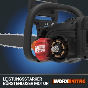 Ferastrau electric cu acumulator WORX WG385E.9, 40V, 40 cm, fara acumulator si incarcator - Img 4