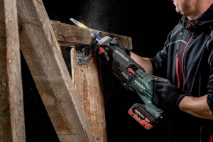 Ferastrau reciproc Metabo SSEP 18 LTX BL MVT, 18V, motor brushless, cu LED - Img 2