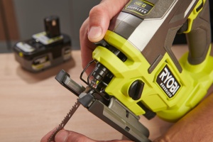 Ferastrau vertical fara fir RYOBI 18 V ONE+ RJS18BL-0, lungime cursa 25 mm, cursa pendul, fara baterie si incarcator - Img 7