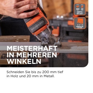 Feronerie electrica BLACKDECKER BLCJS78NZ-XJ, 18V, cu 6 panze - Img 4