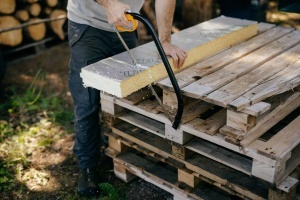 Feronerie pentru taiat lemn Fiskars 21 inch, negruorange, pentru lemn umed - Img 5