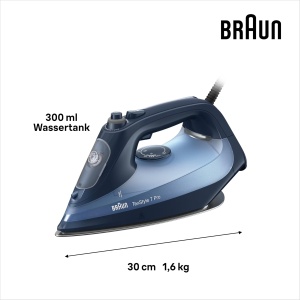 Fier de calcat Braun TexStyle 7 Pro SI 7160 BL, 3000W, albastru - Img 3