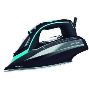 Fier de calcat cu abur Cecotec 3D ForceAnodizat 750 Smart. 3100 W, talpa dubla anodizata. Abur continuu 55 gr/min si jet de abur 200 gr/min. Ecran LCD. Anti-calcar, oprire automata, rezervor de 400 ml, mod eco - Img 1