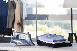 Fier de calcat cu abur Rowenta DW4320 Express, otel inoxidabil, 250 mililitri, albastru - Img 4