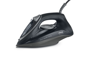 Fier de calcat cu abur Ufesa Steam Tech 2400, W, Steam Burst, Max. 120 g, Constant 0 - 30 g/min, Talpa ceramica, Sistem dublu anti-calcar, Anti-picurare, Negru, Exclusiv