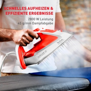 Fier de calcat Tefal Easygliss Plus FV5738 2800W Abur vertical OranjAlbArgintiu - Img 5