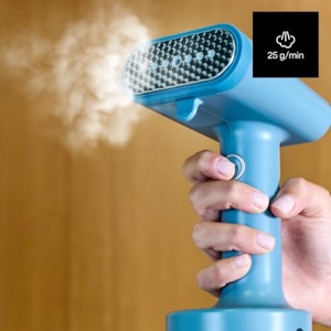 Fier de calcat vertical Taurus Sliding Care Compact 1600 W Abur continuu 25 gmin Albastru - Img 3
