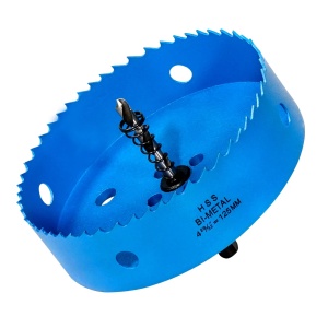 Fierastrau circular bimetal HYCHIKA 125mm, HSS, pentru metal, lemn si plastic