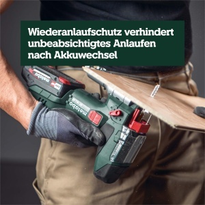 Fierastrau cu acumulator Metabo ST 18 L 90, 18V, 90mm, schimbare rapida a lamei - Img 6