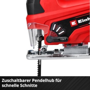 Fierastrau vertical Einhell TC-JS 1870 Li 18V Cu Pendulare si Set Accesorii - Img 10