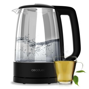 Fierbator electric Cecotec ThermoSense 320 Clear, 1,7L, 2200W, Borosilikat