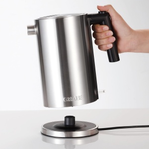 Fierbator electric Graef WK600, 1.5 litri, 2015 W, inox, filtru detasabil - Img 2