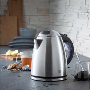Fierbator electric WMF Stelio 1,2l, 2400W, inox mat, cu filtru de calcar - Img 2