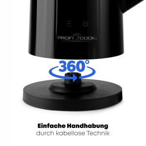 Fierbator ProfiCookr cu setare de temperatura 17L Selectarea temperaturii 50deg-100degC Afisarea temperaturii tinta si reala Functia de mentinere la c - Img 7