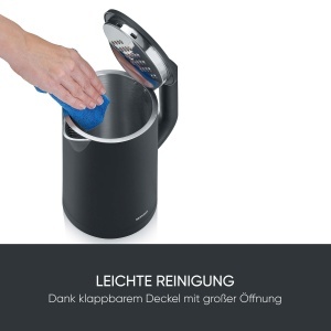 Fierbator Severin WK 3484, 1.7 L, 2200 W, Negru - Img 6