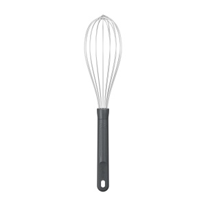 Fierbator Zyliss cu maner ergonomic din plastic de grau, 30 cm, inoxsilikon - Img 4