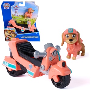 Figurina cu motocicleta PAW Patrol Liberty, 3 ani, detalii autentice