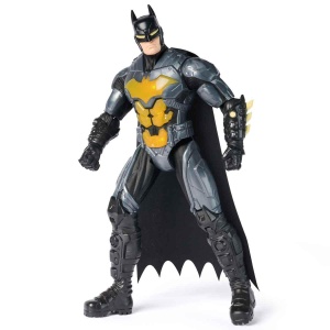 Figurina de Actiune Batman DC Comics, 30 cm, 24 efecte luminoase si sonore, 11 puncte de articulatie - Img 2