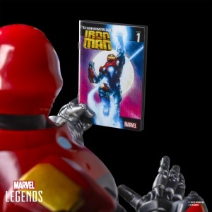 Figurina de actiune Marvel Legends Iron Man Ultimate, 15 cm, 5 accesorii - Img 5