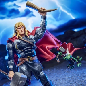 Figurina de actiune Thor Marvel Legends Maximum Series, 15 cm, 14 accesorii - Img 7