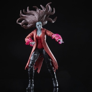 Figurina de colectie Hasbro Marvel Legends Scarlet Witch Zombie, 15 cm, 2 accesorii - Img 3
