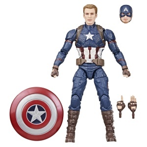 Figurina de colectie Marvel Legends Captain America 15 cm, Avengers Endgame, cu accesorii