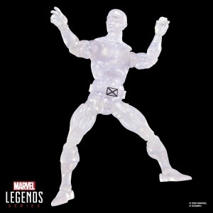 Figurina de colectie Marvel Legends Ice Man, 15 cm, design retro - Img 9