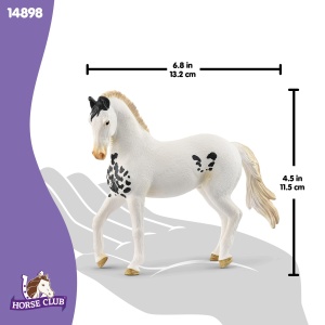 Figurina de colectie Schleich Marwari Hengst, 13 x 4 x 12 cm, pentru copii de la 5 ani - Img 5