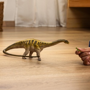 Figurina Dinosaur Schleich Diplodocus 15047, 6 x 28 x 9 cm, pentru copii de la 3 ani - Img 2